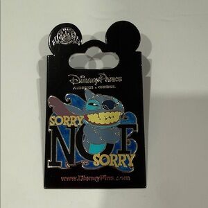 Disney Stitch (SorryNotSorry) Pin